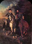 unknow artist The Last Meeting of Lee and Jackson oil painting reproduction
